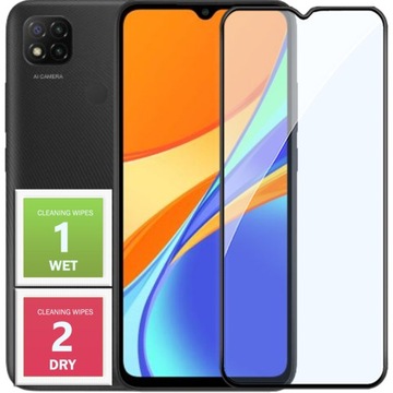 Szkło 5D do XIAOMI REDMI 9 / 9A / 9C Cały Ekran