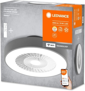 LEDVANCE Smarte Wand- und Deckenleuchte LED for Deck, SMART WIFI CEILING F