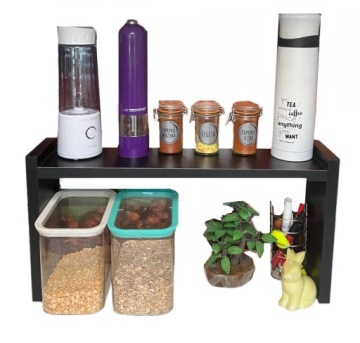 PÓŁKA KUCHENNA STOJĄCA ORGANIZER REGAŁ NA BLAT PROSTA 25x45cm KOLORY