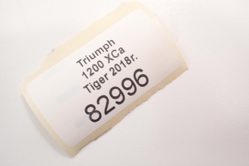 Заполнение крышки обтекателя Triumph Tiger 1200 18-
