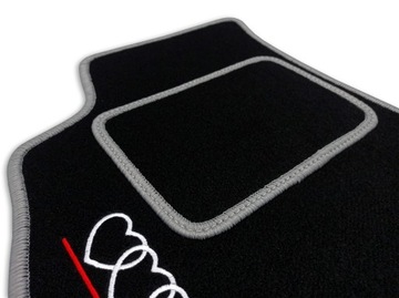 ВЕЛУРОВЫЕ КОВРИКИ ДЛЯ AUDI ВСЕХ МОДЕЛЕЙ + ВЫШИВКА