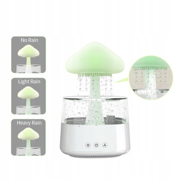 Nawilżacz powietrza 4545) Lampa LED z nawilżaczem