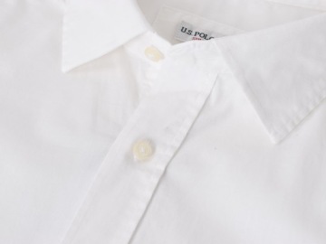 НАС. ПОЛО АССН. - МУЖСКАЯ РУБАШКА SLIM 104 67876 53660 100 белая рубашка