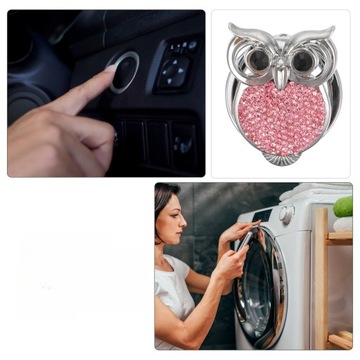 КРЫШКА ВЫКЛЮЧАТЕЛЯ АКСЕССУАРЫ САЛОНА АВТОМОБИЛЯ КНОПКА ЗАЖИГАНИЯ СТАРТ-СТОП ДВИГАТЕЛЬ