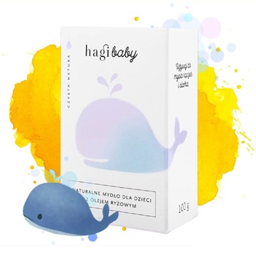 HAGI Baby Mydło dla Dzieci z Olejem Ryżowym