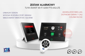 Суперсигнализация AlarmZone Tuya Smart P70 с поддержкой LTE 4G и Wi-Fi