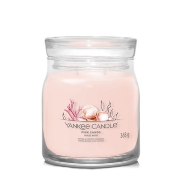 Średnia świeca Signature Pink Sands Yankee Candle
