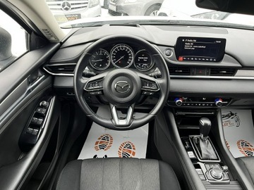 Mazda 6 III Sport Kombi Facelifting 2018 2.0 Skyactiv-G 145KM 2019 Mazda 6 Automat / Navi / Biała Perła / Salon Pl, zdjęcie 10