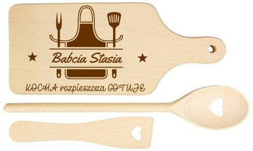 DESKA DO KROJENI GRAWER PREZENT DLA BABCI Mamy