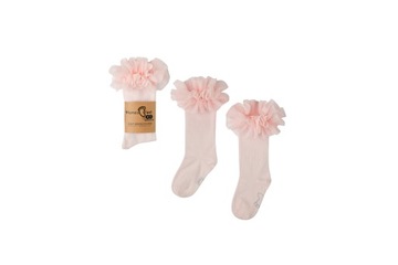 MAMA'S FEET PODKOLANÓWKI TUTU - PUDROWY RÓŻ 4-6 l