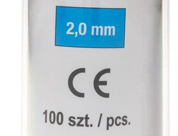 Палочки для ретуширования краски с аппликатором 2 мм | упаковка 100 шт | ПРИЛОЖЕНИЕ