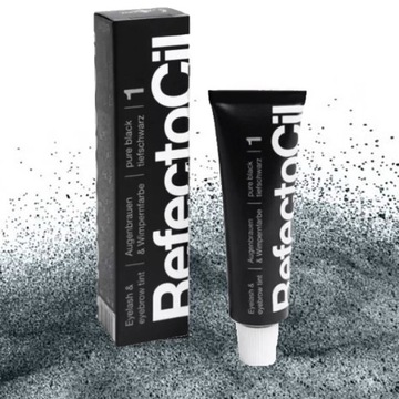 RefectoCil Хна для ресниц 1 Black Pure Black 15мл