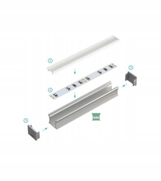 Водонепроницаемый абажур для светодиодного Lunines Terra Runo 3M IP65/IP67 - ПК