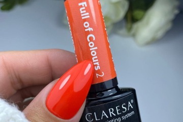 CLARESA FULL OF COLOR ГИБРИДНЫЙ ЛАК ДЛЯ НОГТЕЙ ЛЕТНЯЯ КОЛЛЕКЦИЯ ЛЕТНИЙ МАНИКЮР