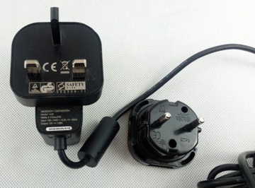 НАБОР XBOX 360 KINECT BLACK + БЛОК ПИТАНИЯ ДЛЯ XBOX 360 FAT