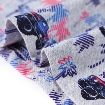 Детская футболка, серый меланж, 116