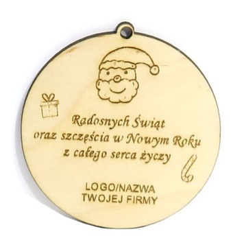 EKO BOMBKA LOGOTYP NAZWA FIRMY PREZENT ŚWIĘTA MC12