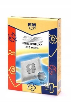 4X WORKI K&M do odkurzacza ELECTROLUX COMPACT POWER E16 E37 E39