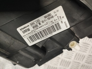 BMW E84 SVĚTLO PRAVÁ PŘEDNÍ LCI UK 7357448 KM