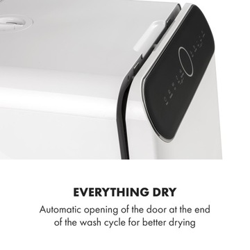 ОТДЕЛЬНОСТОЯЩАЯ МИНИ-ПОСУДОМОЕЧНАЯ МАШИНА KLARSTEIN, НАБОР 2 СТОЛИКА, 6 ПРОГРАММ