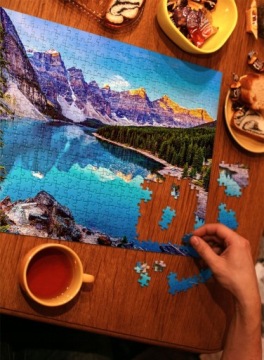 Пазл + ИМЯ + коробка MINECRAFT А3 252 шт.