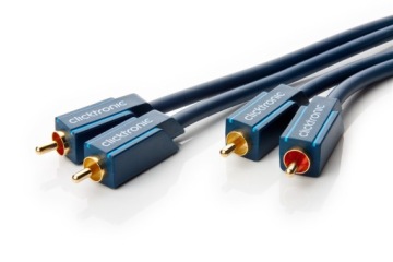Кабель 2x RCA / 2x RCA 0,5 м Clicktronic