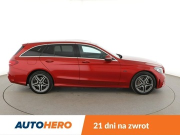 Mercedes Klasa C W205 Kombi Facelifting HYBRYDA 2.0 300 de 306KM 2020 Mercedes C 300 PHEV AMG Line multibeam LED, zdjęcie 8