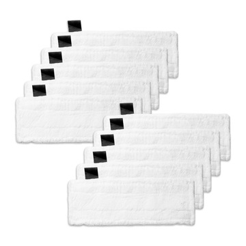 10SZT MOP NAKŁADKA DO MOPA PAROWEGO KARCHER SC1 SC2 SC3 SC4 SC5 EasyFix