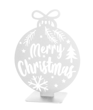 МЕТАЛЛИЧЕСКАЯ БЕЗЕЗЕКА LOFT РОЖДЕСТВЕНСКИЙ ОРНАМЕНТ Украшение