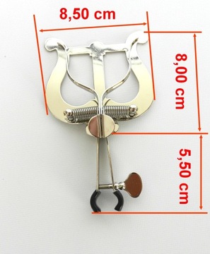 Лира-труба ПКМ большая, 2 хомута на трубке ГЕРМАНИЯ