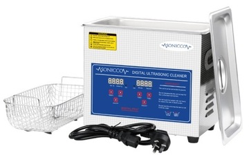 Myjka wanna ultradźwiękowa 3,2l sterylizator kosmetyczny mycia części