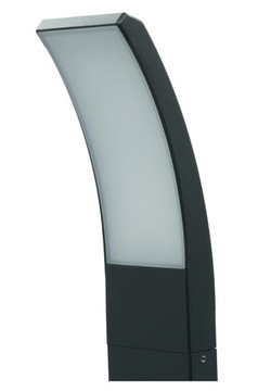 СВЕТОДИОДНАЯ САДОВАЯ ЛАМПА НА СТОЙКЕ 60см НАРУЖНАЯ АЛЮМИНИЯ 10ВТ ЧЕРНАЯ