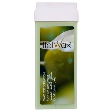 Wosk do depilacji w rolce ItalWax Olive (oliwka), 100ml