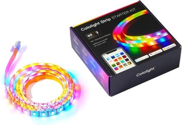 Интеллектуальная светодиодная лента RGB Cololight 2 м Применение и голосовое управление