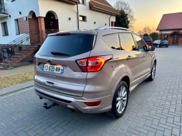 Ford Kuga II SUV Facelifting 1.5 EcoBoost 150KM 2017 Ford Kuga VIGNALE 150KM Led Xenon Android Auto Kamera Oryginalny Lakier, zdjęcie 14