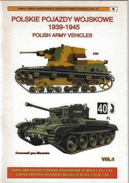 Polskie pojazdy wojskowe 1939 - 1945 --- Tomasz Bartyzel --- 1996