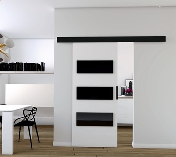 Drzwi przesuwne E100LOFT 106x205 Producent, Kolory E 100 LOFT