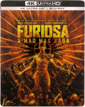 FURIOSA SAGA MAD MAX STEELBOOK 4K BLU-RAY FOLIA