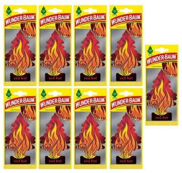 WUNDER BAUM CHOINKA zapachowa RED HOT x9 drzewko