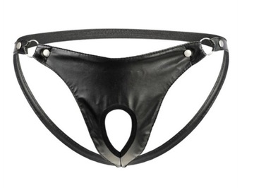 Bielizna męska Jockstrap z otworem na front BDSM