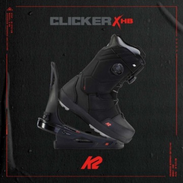 Мужские крепления K2 Clicker X HB Black 2023 R.M.