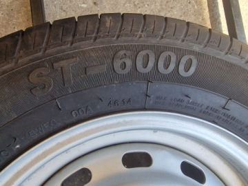 КОЛЕСА ДИСКИ ШИНЫ ЛЕТНИЙ ПРИЦЕП 13 ДЮЙМОВ 5X112 ET30 GT РАДИАЛЬНЫЕ 155R13C 155/13C