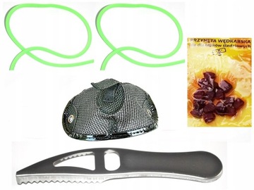 КУКУРУЗА + БОЛЬШАЯ КОРОБКА 40см. х 28см. + РЫБАЛОЧНЫЕ АКСЕССУАРЫ.