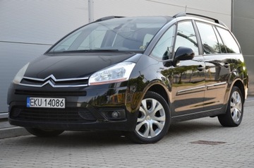 Citroen Grand C4 Picasso I 2.0 16V 140KM 2007 CZARNE ZAREJESTROWANE 2.0i 16V 7 FOTELI ALU PDC, zdjęcie 1