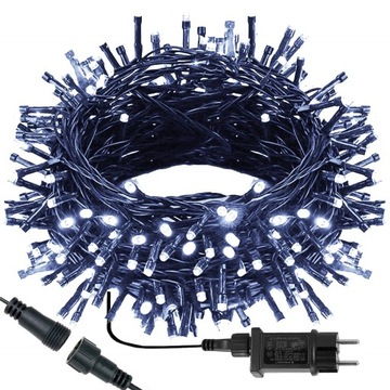 РОЖДЕСТВЕНСКИЕ ОГНИ 200 НАРУЖНЫХ СВЕТОДИОДНЫХ ЭЛЕКТРИЧЕСКИХ ОГНИ 12,5 М.