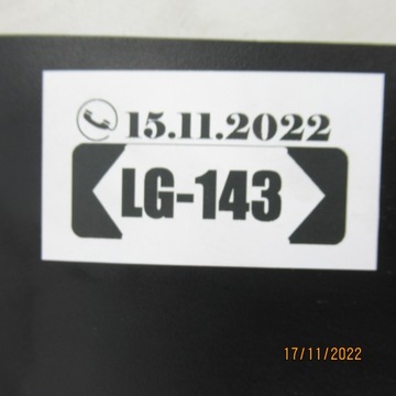 LG-143 LIŠTA DVEŘE LEVÝ PŘEDNÍ MAZDA CX-30 19-