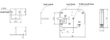 ЗАМОК ЭЛЕКТРОМАГНИТНЫЙ С ОТРАЖЕНИЕМ DANTOM DT-05 ИМПОРТЕР