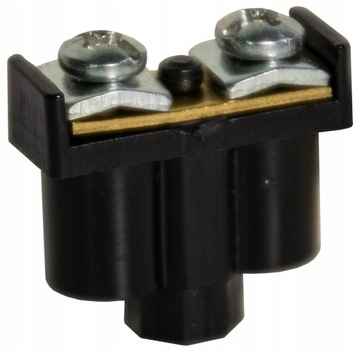 Zacisk kablowy do puszki ViPlast 2x4mm czarny