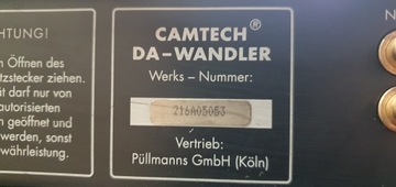 Цифро-аналоговый преобразователь Camtech 