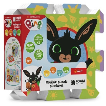 Układanka Puzzlopianka Trefl - Bing 61613